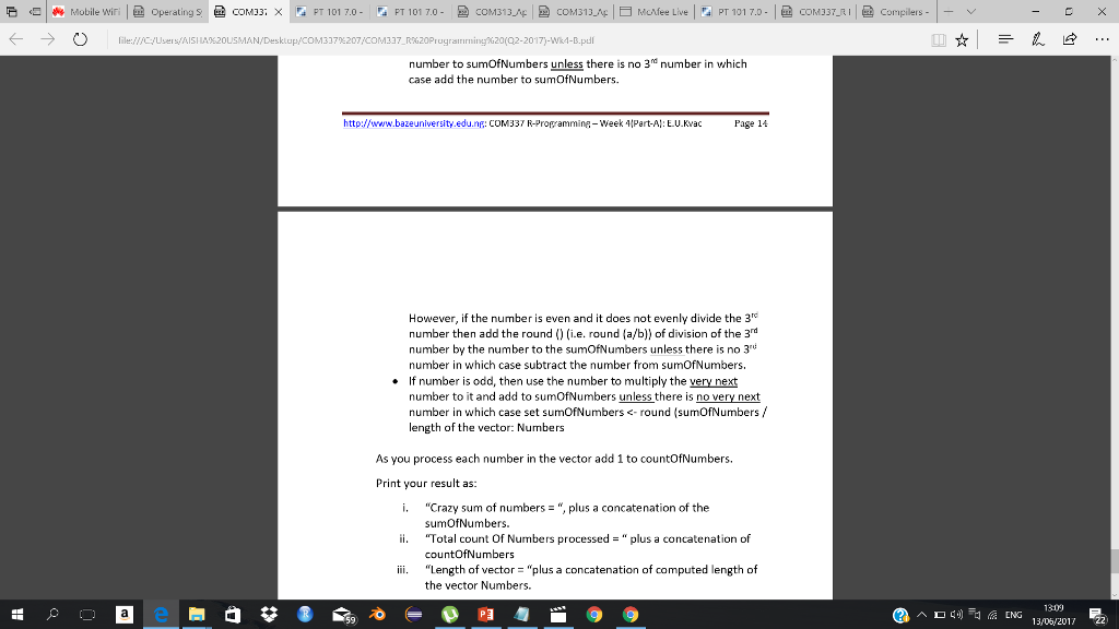 operating s COM137 X like:il/C/Users/AISHA%20USMAN 337 R%20Prugrairirning G20 (Q2-2017)- A-B. Problem H2