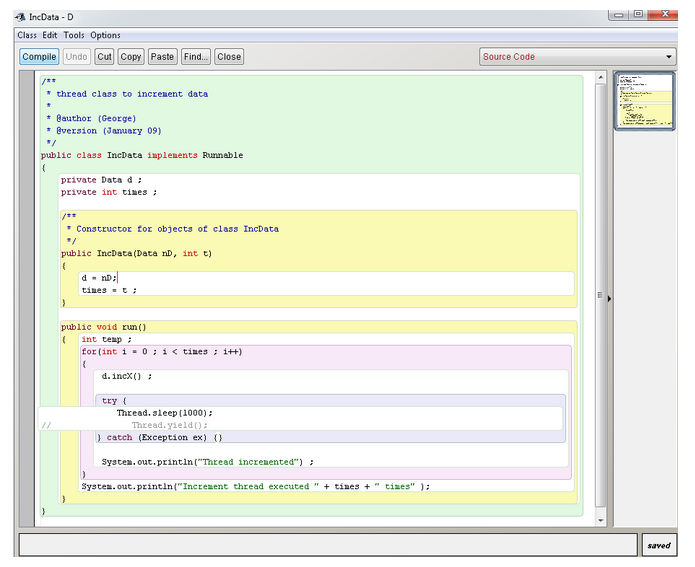the use user implemented objects can be changed to be ready for