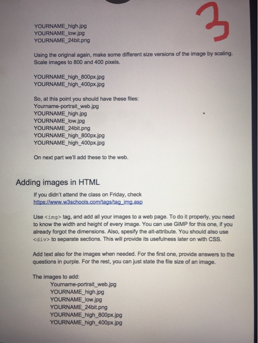 I can post the image in the assignment if the question can