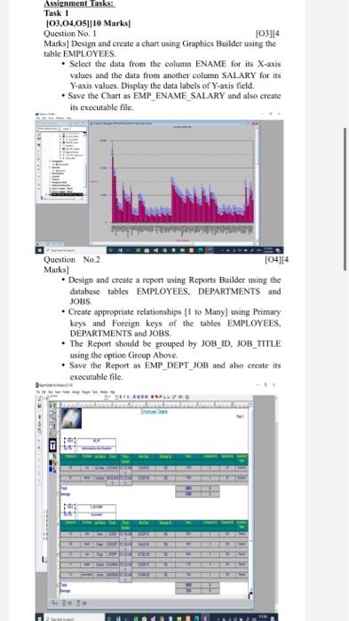  Assignment Tasks: Task 1 103,04,05||10 Marks Question No. 1 [03][4 Marks]