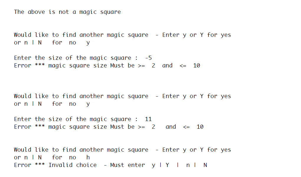 of size N x N. 3. use the fucntion to popuate the