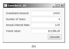 JAVA Write a program that calculates the future value of an investment
