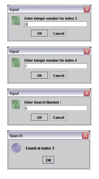 your code in it? 2. Create a program that will store 5