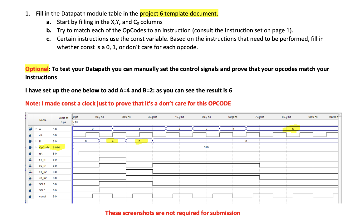 for you as an example. Design a Serial Arithmetic Processing Unit (APU)