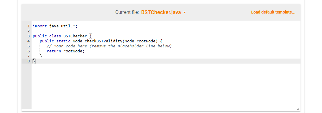 userInput = reader.nextLine(); // Parse into a binary tree Node userRoot =