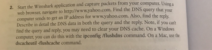  Do some research on distributed computing 2. Start the Wireshark application