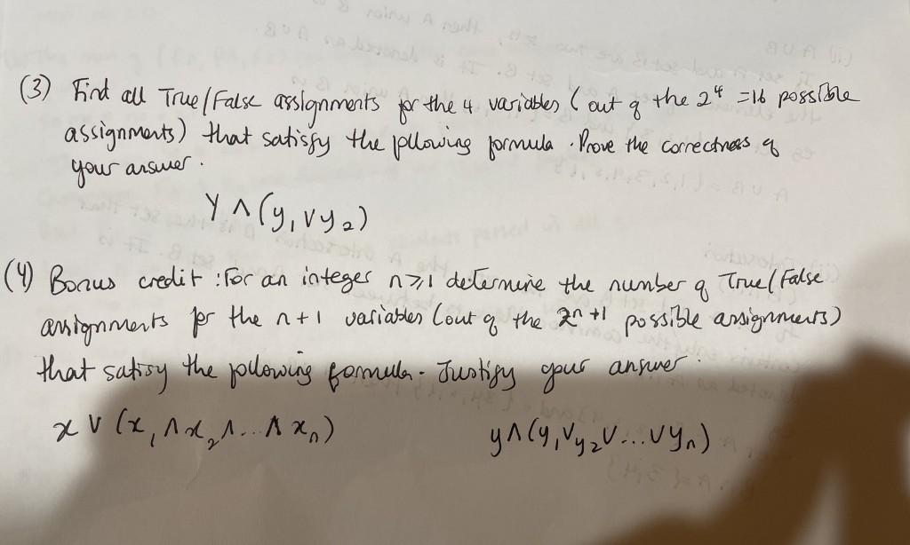 hey I need some help with this discrete structures problems arsver. 3)