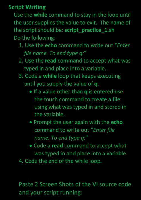  Need this script:Write a complete bash script to print a train
