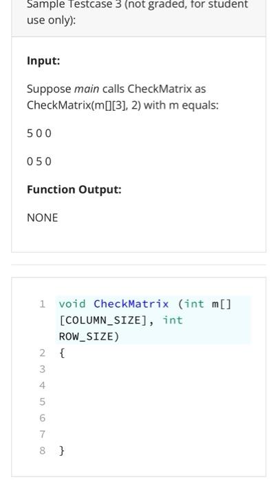 it is diagonal or not. A square matrix is diagonal when all