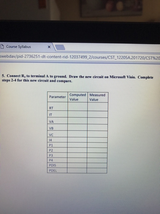 1. Find each of the listed resistors and use the multimeter to