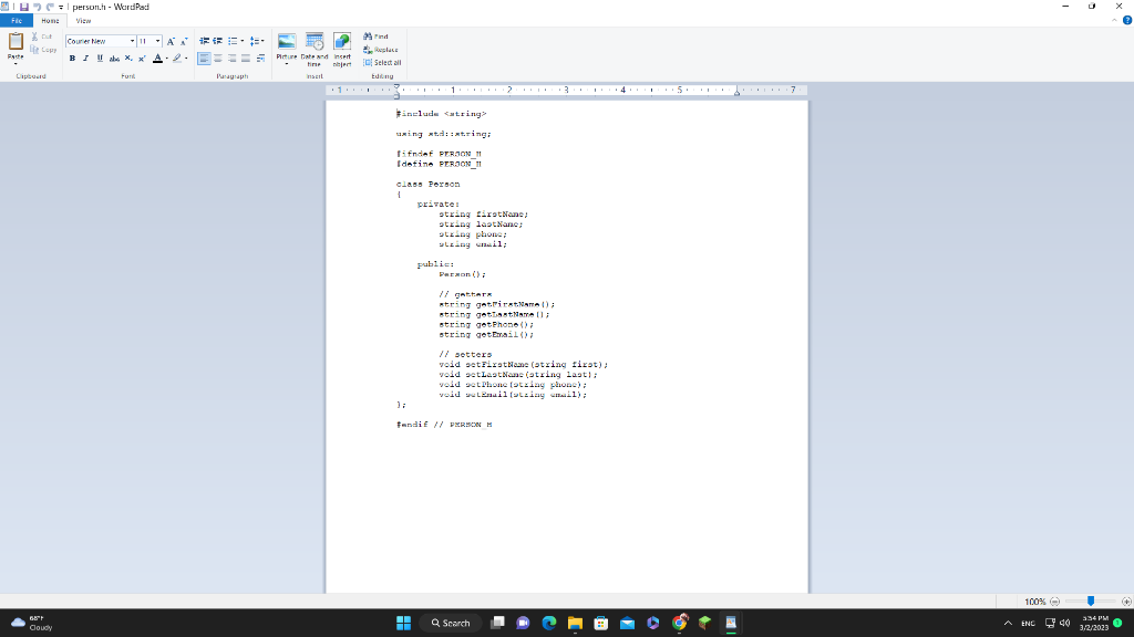 emailAddress Each item will be separated by a single space. Your main