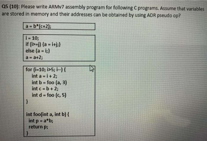 SUB R2, R1, R3 CMP R1, #20 ADDLT R3, R1, # 10