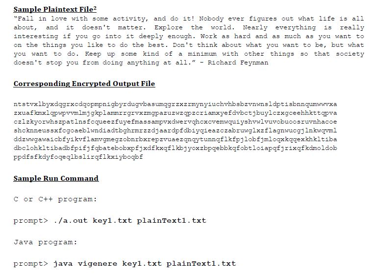 the file storing the encryption key and the file to be encrypted.
