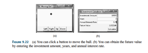 ball) Write a program that moves a ball in a panel. You