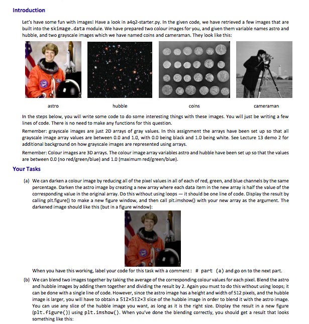 PYTHON 3 HELP!!!! ############# DO NOT MODIFY THIS CODE ############################### import numpy