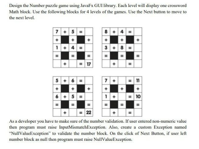 Kindly Read Instruction carefully Need code in java with screenshot Design the