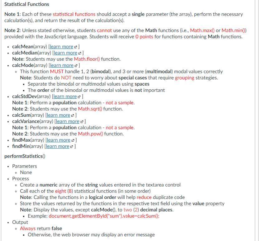 the page using an tag Create a form that includes the following