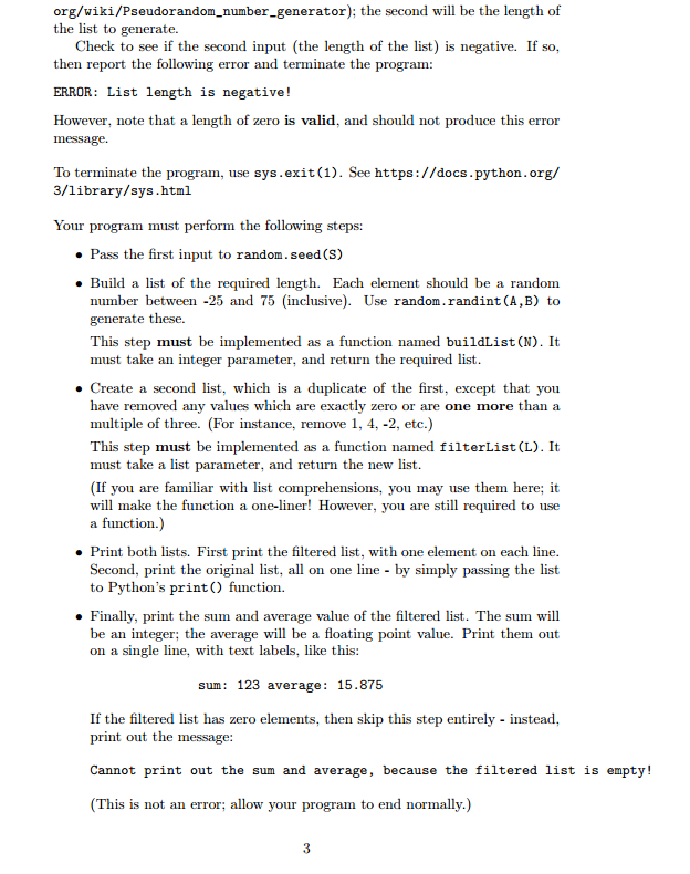 fully understand Python just yet We are using Python 3 We must