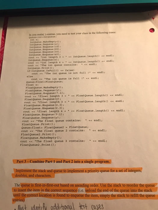 8 Stack and Queue Release date: November 8, 2017 Due Date: November