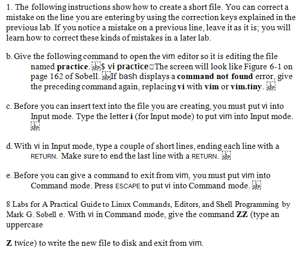 I need help to solve Linux question 3 step by step. 3)