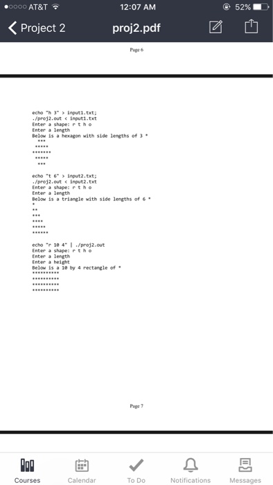 own. submit the file proj2.c and only that file) via our Canvas