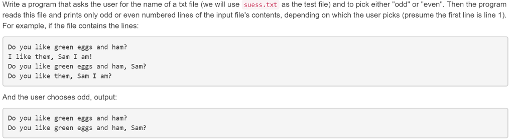 PYTHON Write a program that asks the user for the name of