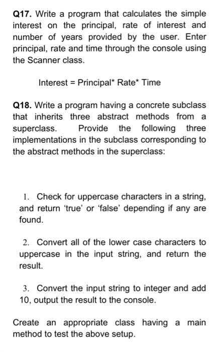  Program in Java and explain please Write a program that calculates