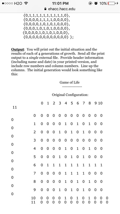 CPS 161 Computer Science Program #6 Program Due: Tuesday, 20 points March