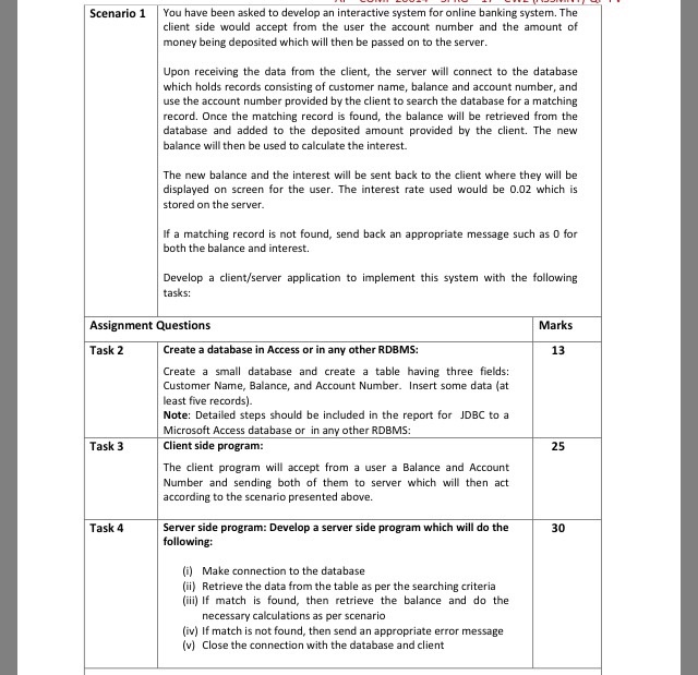  It's difficult for me You have been asked to develop an