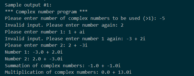 numbers (num_count) they would like to work with, take in that many