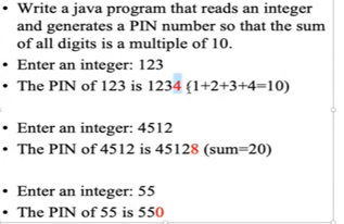  Write a java program that reads an integer and generates a
