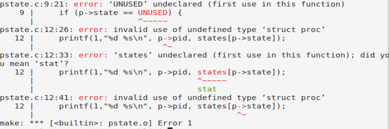 state, but after i change Makefile, it not working, what i missed?