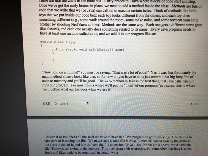 you very much! Pre-laba Read the pre-lab and answer the questions before