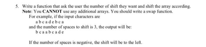  C++ 5. Write a function that ask the user the number