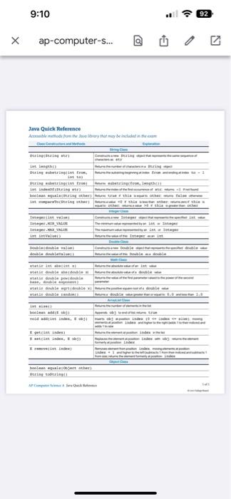 class: 1) create a static method called wordCount with 1 parameter, a