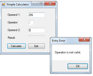 7-2 Add Data Validation to the Simple Calculator I need the answer