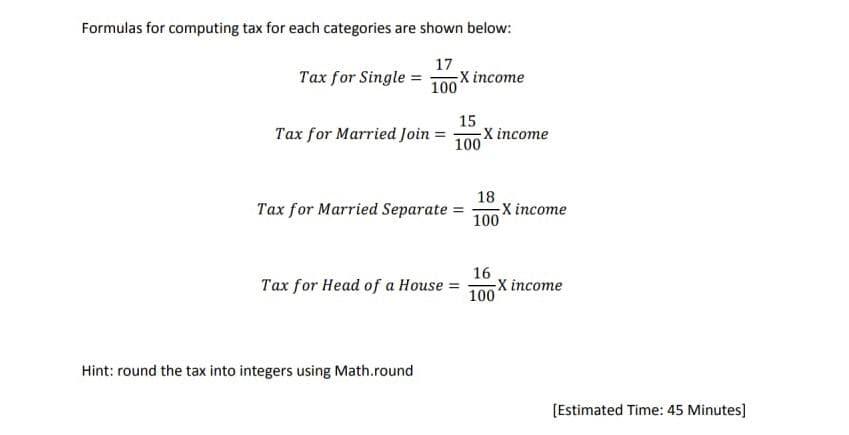 parameters and returning values. 8.5.2 Problem Description Write a method for computing
