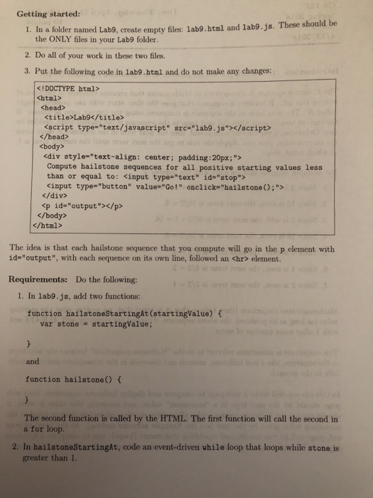 requirements). Introduction: In this lab, you will get practice with conditional repetition