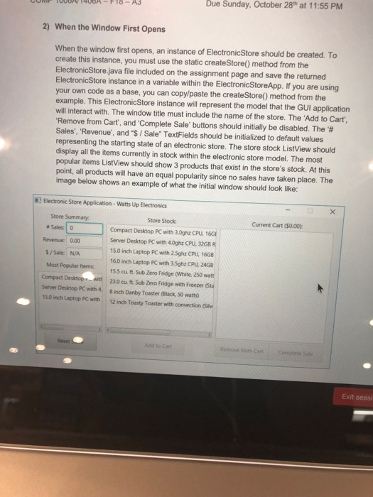 1 2/Downloads/COMP 1 0061 406A-Fi 8-A3%20Specification pdf For this assignment, you will