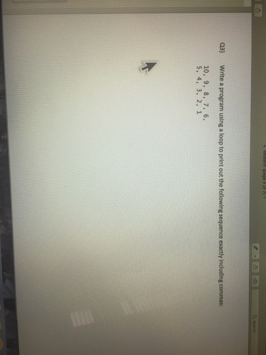  C program Write a program using a loop to print out