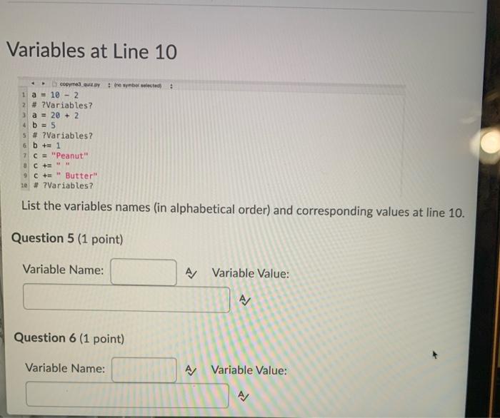 b = 5 5 # ? Variables? 6 b + 1 7