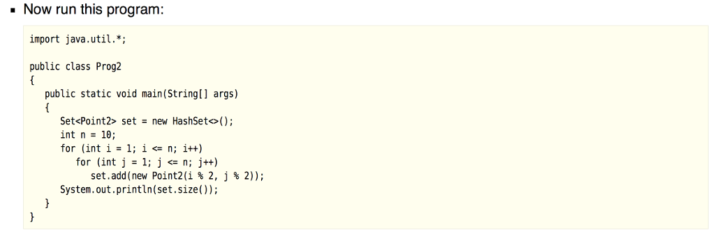 int x; private int y; public Point2 (int x, int y) {