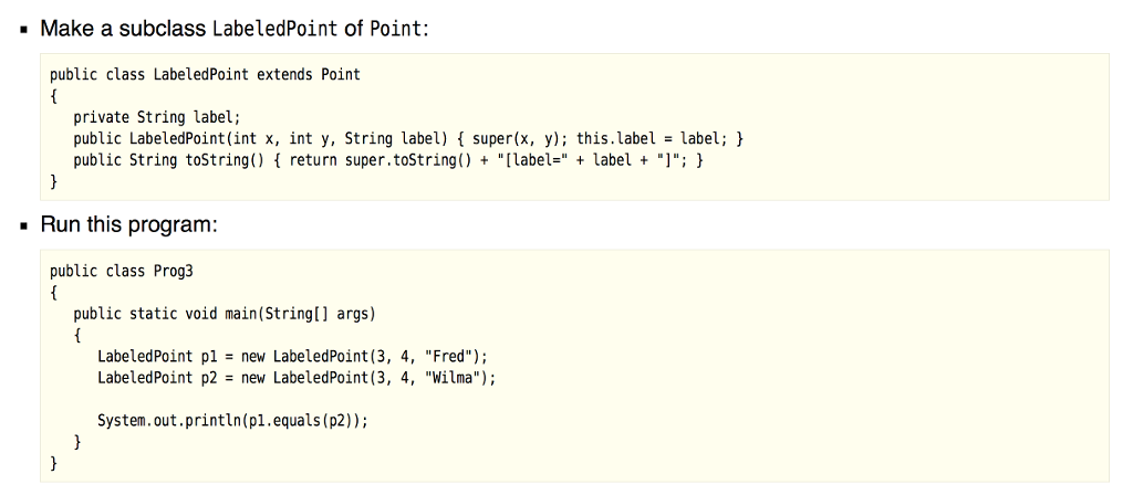 getClass().getName() + "[x-" + x + ?..y-" + y + "].; }