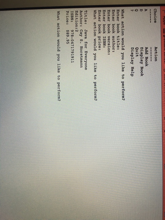 input 1ine.charat (0)1 input Character.toUpperCase(input): // matches one of the case statement