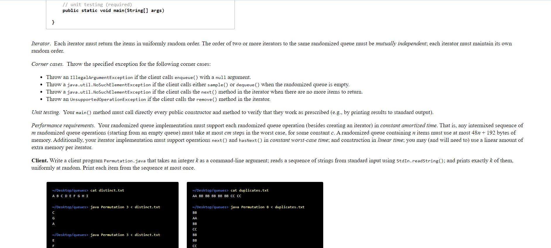 using arrays and linked lists, and to introduce you to generics and