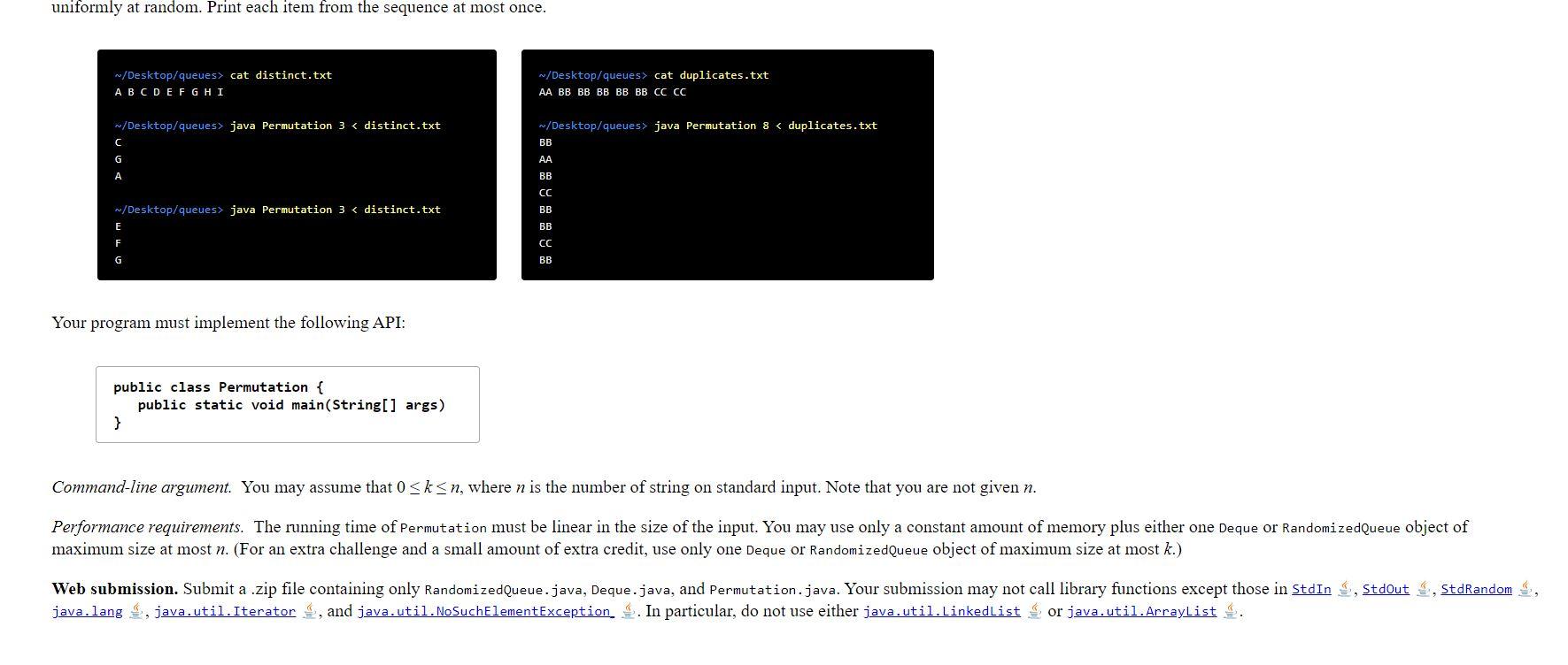 iterators. Dequeue. A double-ended queue or deque (pronounced "deck) is a generalization