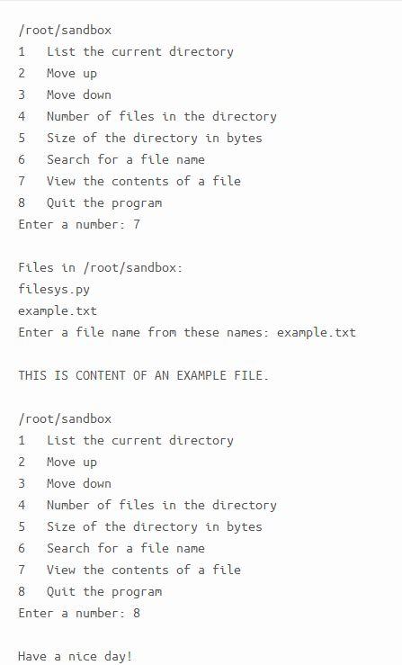Add a command to this chapters case study program that allows the