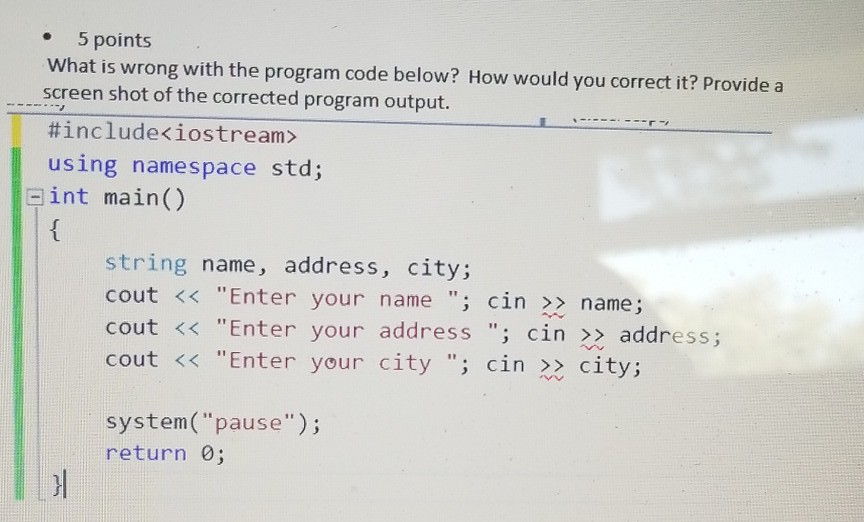 important skills to have. In this assignment, you will debug code and