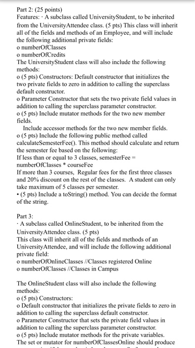 my JAVA class. Thank you for your help Assignment 7. There are