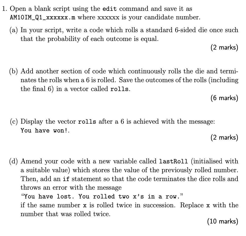  1. Open a blank script using the edit command and save